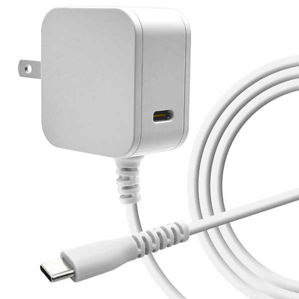 「2台同時充電可能」PD20W対応Type-Cケーブル一体型のAC充電器を発売！