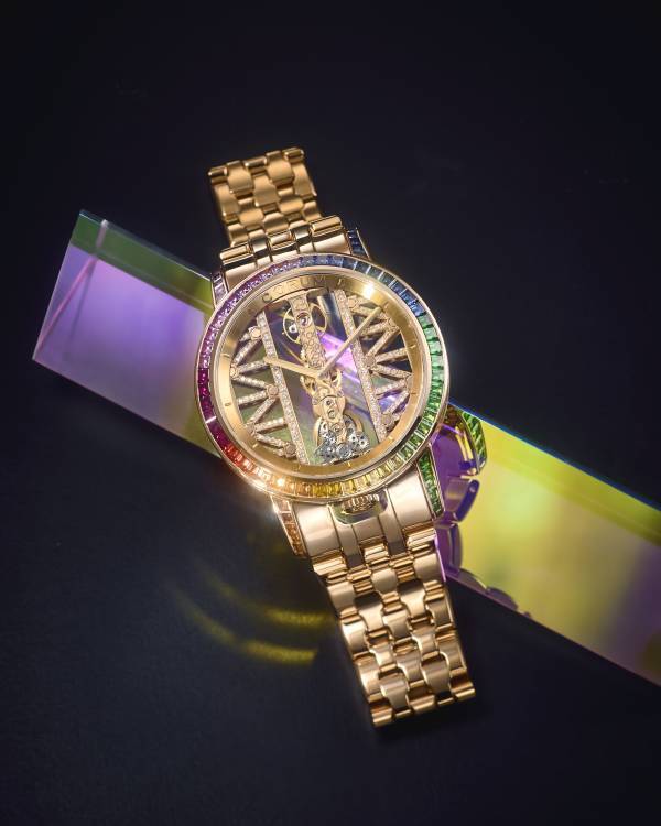 コルムが世界限定18本・日本初入荷の『ゴールデンブリッジ』を2月9日に発売