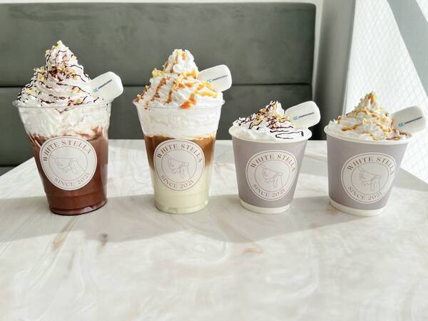 【日本初上陸】韓国発「cream&cream(クリームアンドクリーム)」 のドリンクパウダーを使用した濃厚なショコラオレなど、3/19(火)よりWhite Stellaにて限定発売