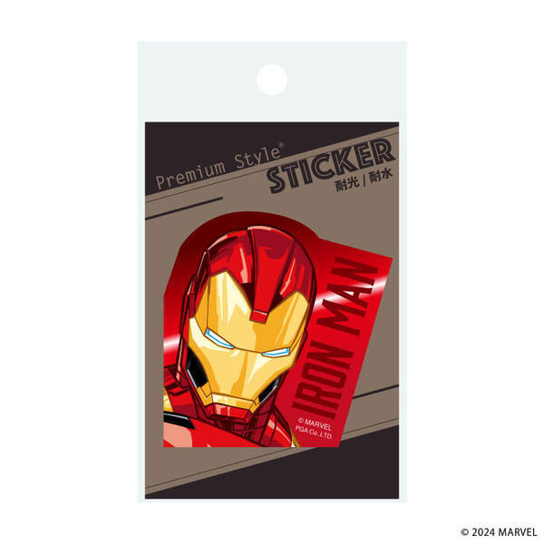 MARVELデザインのキャラクターダイカットステッカー6種を株式会社PGAが7月12日より開催のMARVEL POPUP STOREにて先行発売