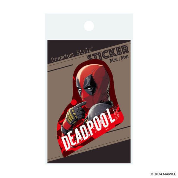 MARVELデザインのキャラクターダイカットステッカー6種を株式会社PGAが7月12日より開催のMARVEL POPUP STOREにて先行発売