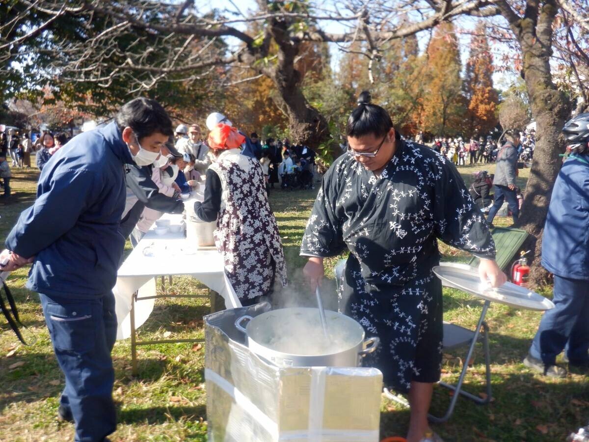 本物の力士と相撲体験ができる！「篠崎公園2024ふれあいフェスティバル」を12/8（日）に開催します