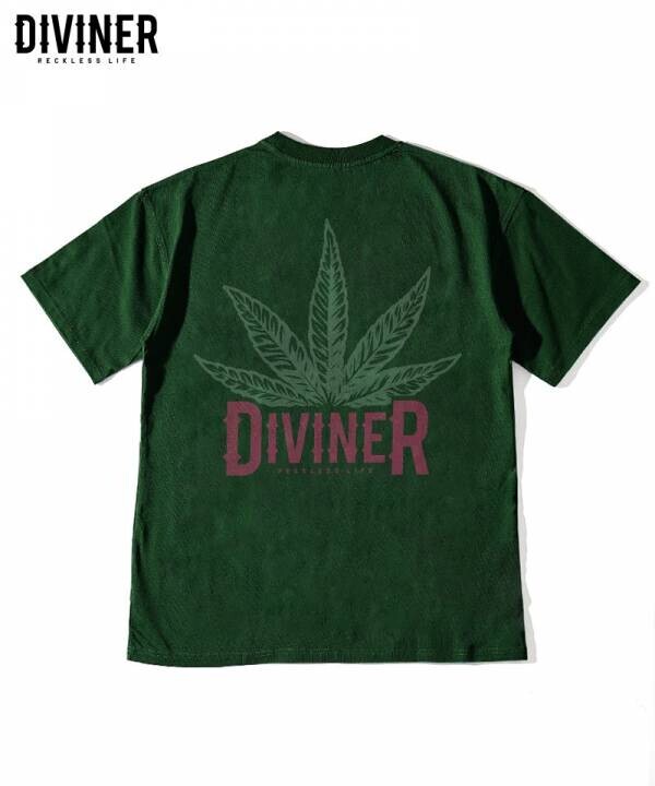 マリファナデー（国際大麻の日）を祝し、ブラックストリートファッションで話題の『DIVINER（ディバイナー）』より「WEED collection」がリリース。