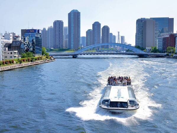 ６月28日（金）開催！東京水辺ライン６月のイベント便は、隅田川の復興橋を架けた技術者達の想いを学ぶ講義と水上バスクルーズ（昼食付）。