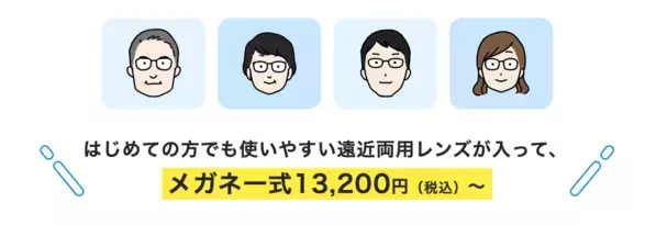 パリミキ『はじめての遠近』キャンペーン開始のお知らせ