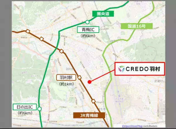 相鉄グループの物流施設開発第1号「CREDO羽村」が起工【相鉄アーバンクリエイツ・クレド・アセットマネジメント】
