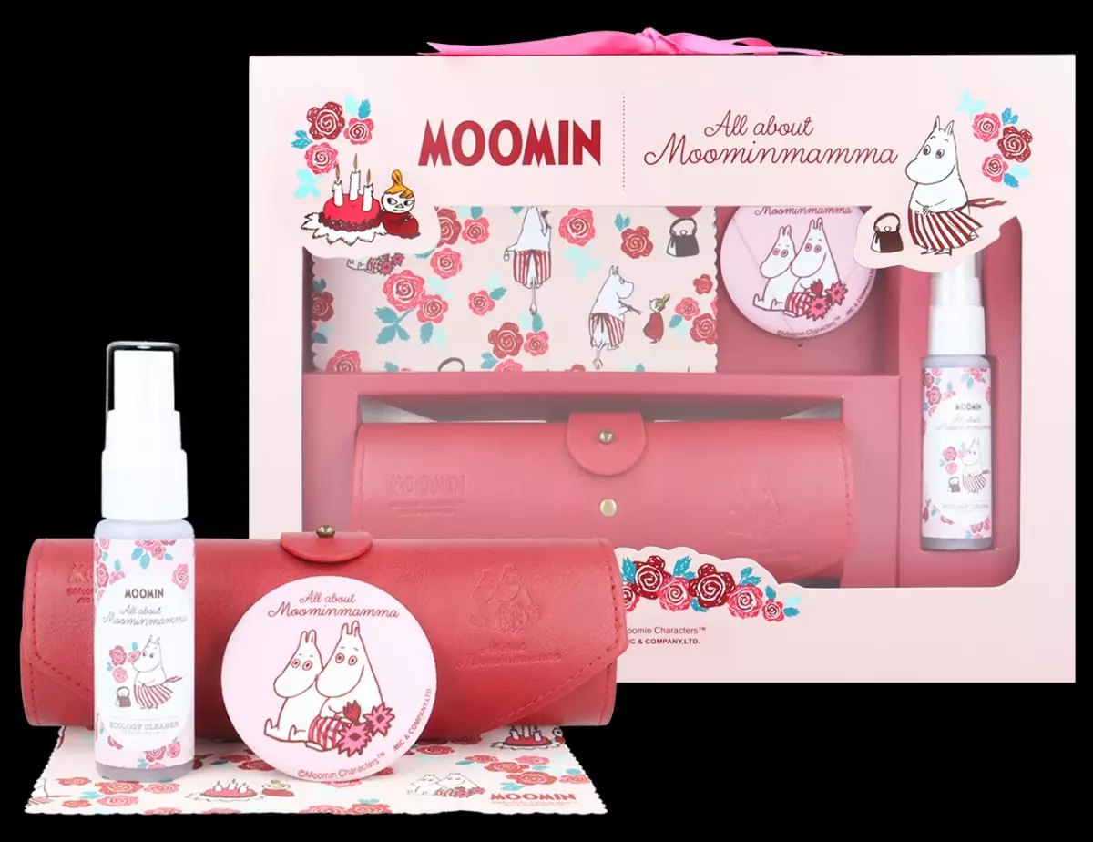 パリミキから「ムーミンママデザイン」のギフトボックスを 2024年4月26日にオンラインショップにて発売！ 母の日などのお祝いにぴったりなメガネグッズのギフトセット