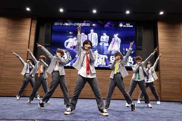 唯一無二の男装ユニットのパイオニア風男塾 が「ニトリJD.LEAGUE 2024」公式応援団に就任決定！ リーグ公式テーマソングも担当！