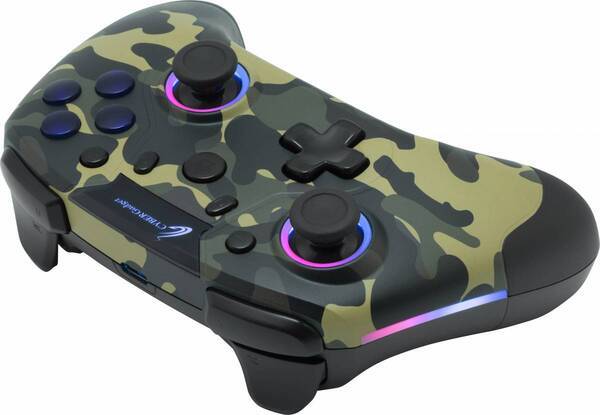 小型マイクロスイッチ、背面ボタン、連射＆連射ホールド搭載！ 2サイズの本格派コントローラーに新色「カモフラージュグリーン」が登場！