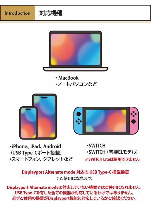 TYPE-Cポート搭載のタブレットやノートパソコン、スマホ等の画面をTVに転送できるHDMIミラーリング アダプタを株式会社PGAが4月26日から新発売