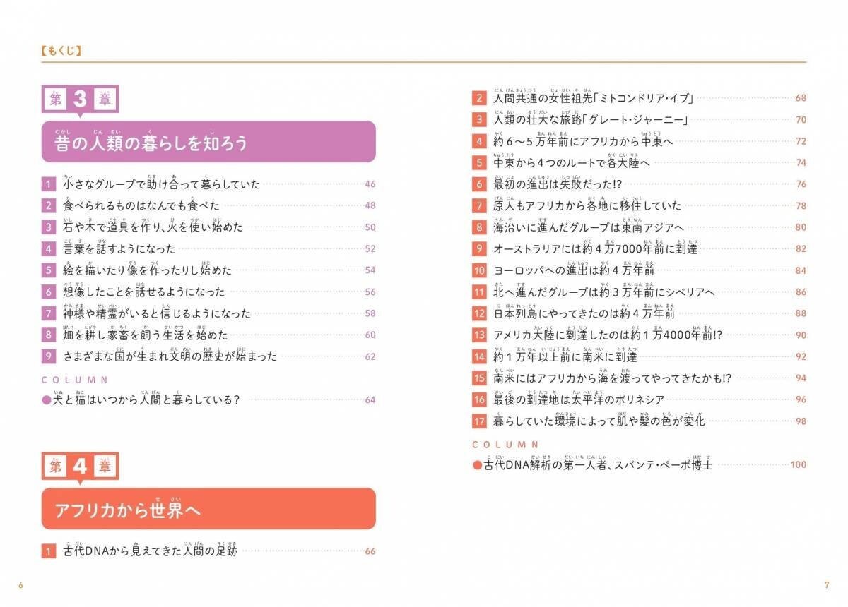 現生人類の成り立ちを 知ることで、ヒトや社会の多様性を考えていく『こどもホモ・サピエンス』が9月6日に発売！