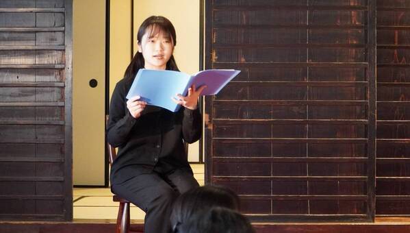 大阪国際学園 芸術文化教育センター主催『朗読劇「セロ弾きのゴーシュ」、講演』をもりぐち歴史館で開催