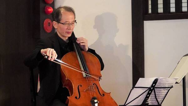 大阪国際学園 芸術文化教育センター主催『朗読劇「セロ弾きのゴーシュ」、講演』をもりぐち歴史館で開催