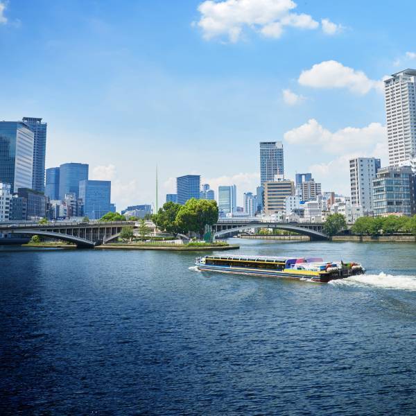 大阪城ホールで開催される「緑黄色社会」初のアリーナツアーとの コラボ企画「街ごとリョクシャ化計画」に大阪水上バスも参加！