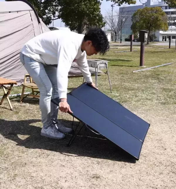 高出力&高効率ソーラーチャージャー「mobile SUN charger200」を発表