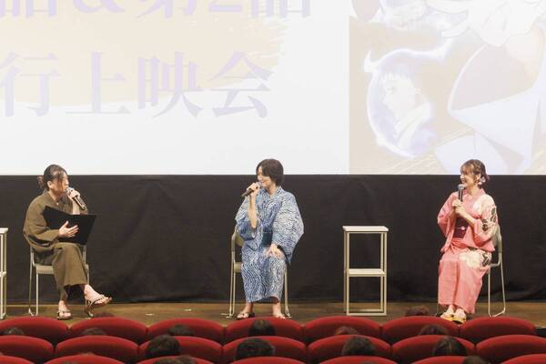 千夜役・七海ひろきによる生歌唱や斉藤壮馬からの愛溢れるメッセージも！！ TVアニメ「戦国妖狐 千魔混沌編」第1話＆第2話先行上映会レポート