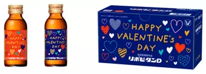 「リポビタンＤ　バレンタイン限定ボトル2024」数量・期間限定発売