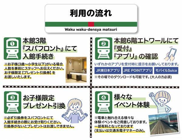 JR舞浜駅×SPA&HOTEL舞浜ユーラシア「わくわく！でんしゃまつりin舞浜ユーラシア」開催のお知らせ