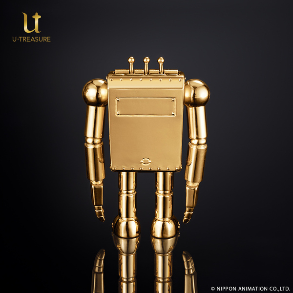 黄金に輝くロボノイド！？　K18イエローゴールド&シルバーの「ロボノイド フィギュア」が登場　 各45体限定で予約受付を開始