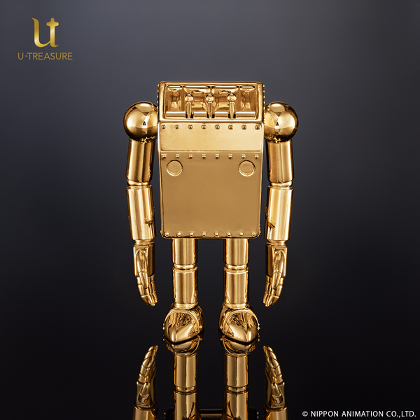 黄金に輝くロボノイド！？　K18イエローゴールド&シルバーの「ロボノイド フィギュア」が登場　 各45体限定で予約受付を開始