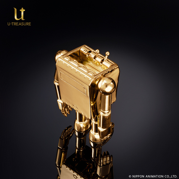 黄金に輝くロボノイド！？　K18イエローゴールド&シルバーの「ロボノイド フィギュア」が登場　 各45体限定で予約受付を開始