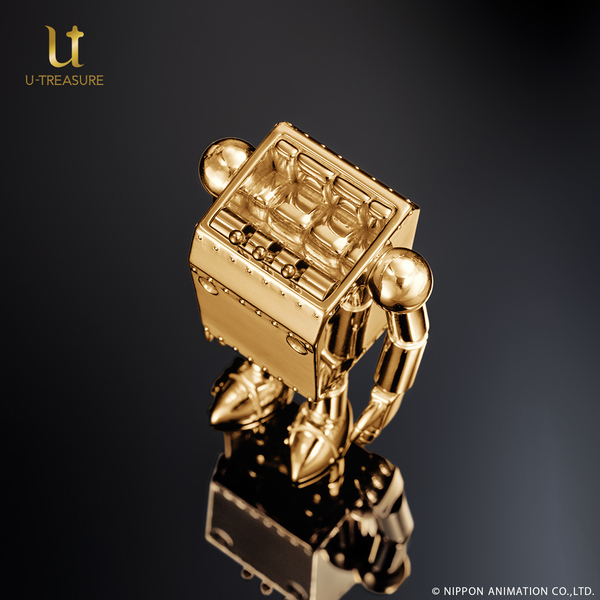 黄金に輝くロボノイド！？　K18イエローゴールド&シルバーの「ロボノイド フィギュア」が登場　 各45体限定で予約受付を開始