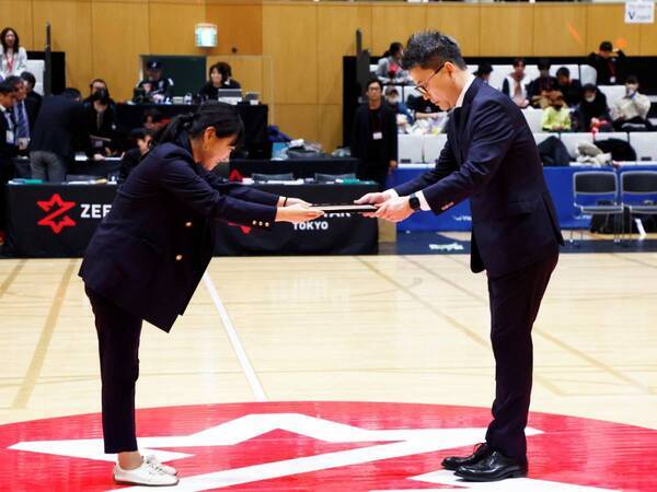 【ジークスター東京】22-23チャリティオークション落札金寄付および感謝状受領のご報告