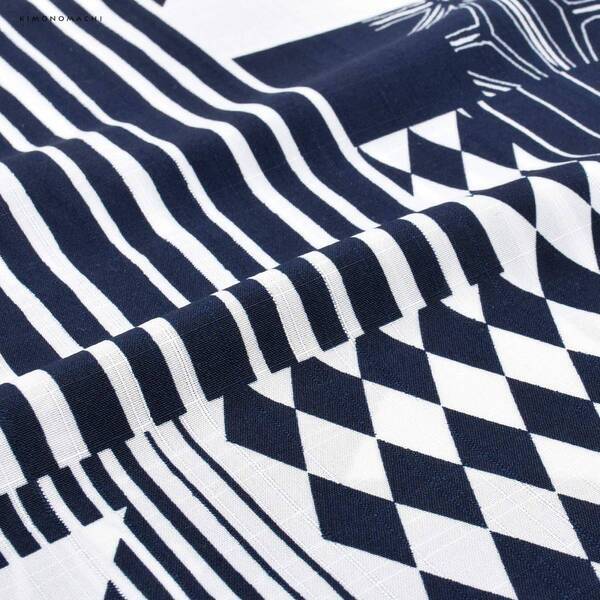 【浴衣2024】オリジナル男性浴衣新作発表。吸水速乾の高機能ポリエステル素材。京都発の和装ブランド【KIMONOMACHI】