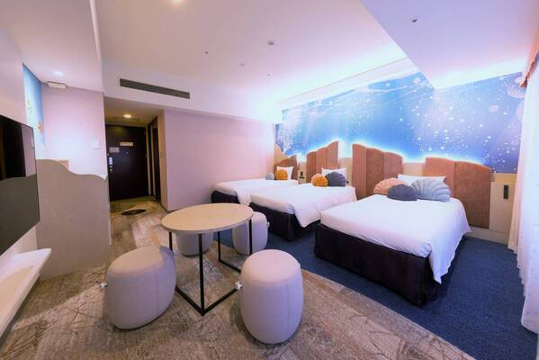 ホテル京阪 ユニバーサル・タワー　 第３期リニューアルルームが完成 新たにバンクベッドルームが登場します。