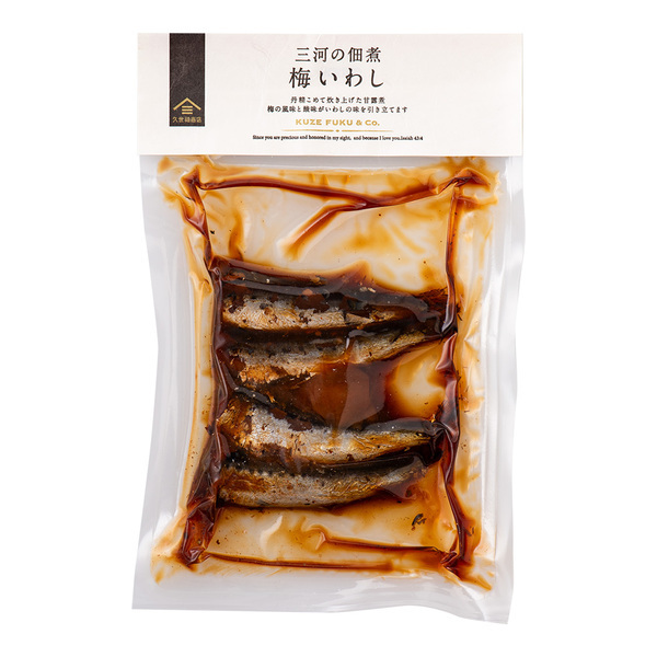 【新発売】伝統製法で炊き上げた「三河の佃煮」シリーズ5種類が待望の新発売！照りと甘みが特徴の、骨までおいしい魚惣菜【久世福商店】