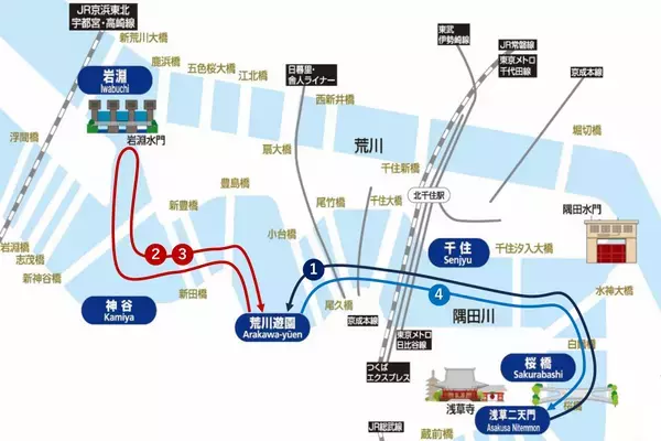 クリスマス直前の週末、隅田川へ遊びに行こう！12/21(土)・22(日)「すみだがわオープンテラス 2024 with あらかわ遊園クリスマス」開催！