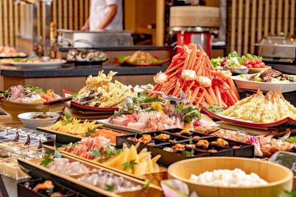 【海の京都 夏の豪快寿司祭り】丹後で「海鮮寿司」がたらふく食べ放題プラン ー予約受付中－ 夕日ヶ浦温泉「時季を彩る 佳松苑」