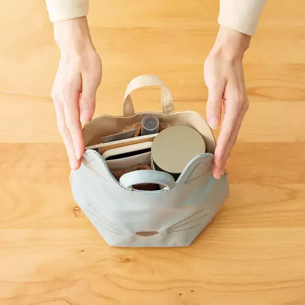 収納上手！オリジナル【わんにゃんバッグinBAG】先着5000名様プレゼントキャンペーン実施。