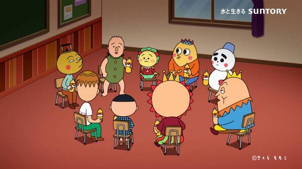 #きりっと愛を告白しよう 「サントリー天然水 きりっと果実」のキャンペーンにコジコジが登場 3月18日（月）より、新Web CMの配信を開始
