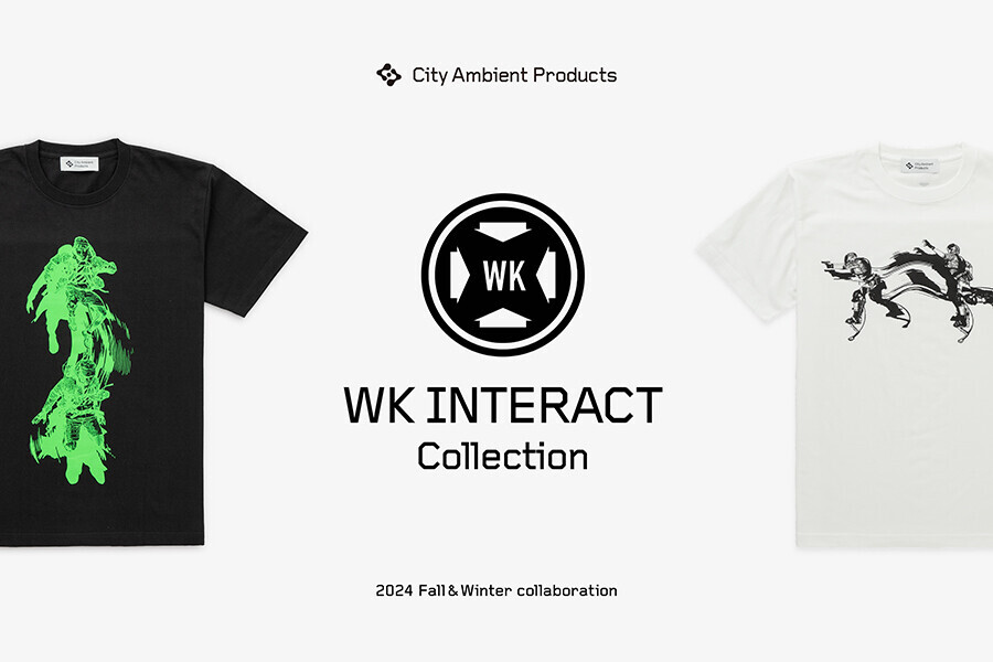 世界的アーティストWK-InteractとCity Ambient ProductsのコラボTシャツが登場！