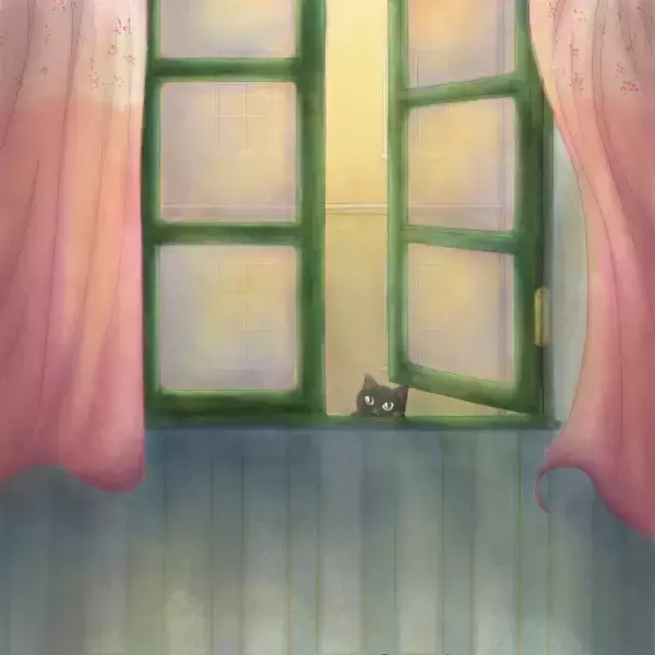 約1か月間、館内がギャラリーに！ 絵本『かいねこきぶん』×創作和菓子×CAFETEL 女性専用宿泊施設・カフェでコラボ企画