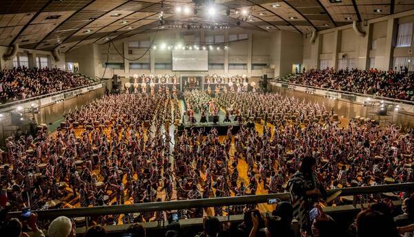 1000人が未来への希望を込め太鼓を轟かす　『第3回西尾千人太鼓』まもなく開催　カンフェティでチケット発売