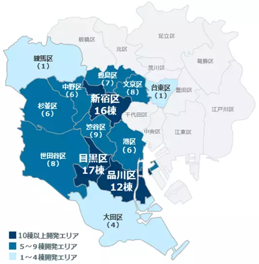 東京23区で拡大！ デザイナーズ賃貸マンション『LEGALAND 中野本町』 が竣工！