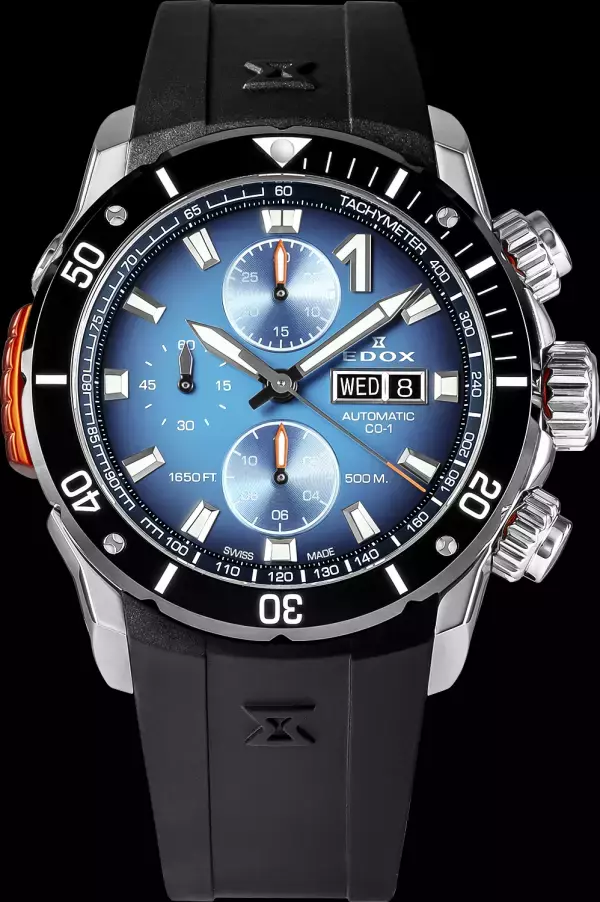 エドックスがブランド初のベゼルロック機能を備える『クロノオフショア1』を11月25日発売