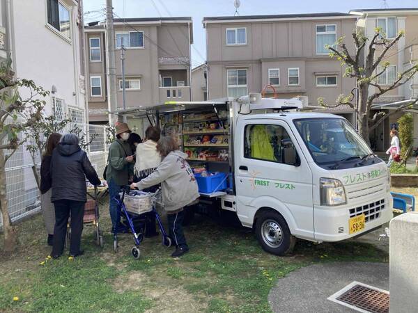 枚方市・交野市エリアで 「フレスト移動スーパー」２号車をスタートします