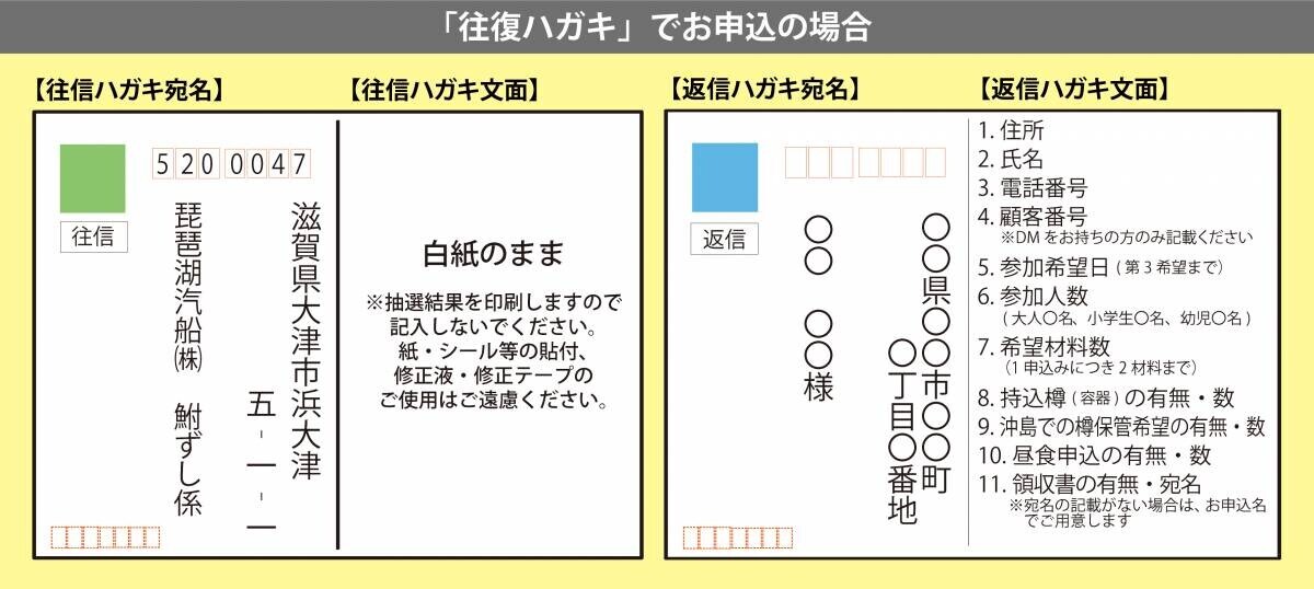 ～ 沖島で滋賀県の郷土料理「鮒ずし」を作ってみませんか ～ 鮒ずし作り体験クルーズ2024