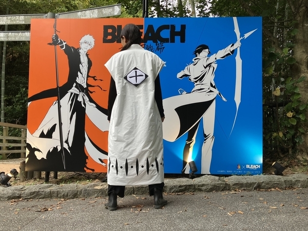 『BLEACH 千年血戦篇』×ニジゲンノモリ コラボイベント限定！ キャラクターバースデーイベント 第4弾 ニジゲンノモリでコン、浦原喜助、四楓院夜一をお祝いしよう！
