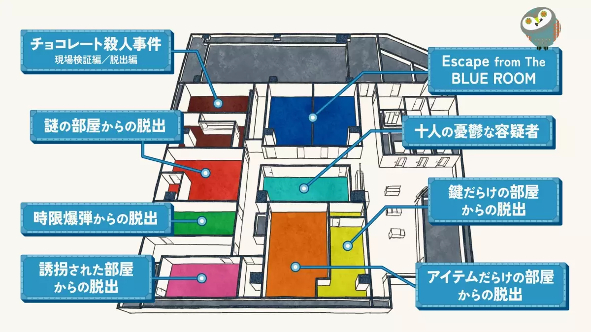 【ナゾだらけ。の部屋だらけ。】 リアル脱出ゲームの新店舗「リアル脱出ゲーム 池袋店」が2025年1月27日(月)グランドオープン！