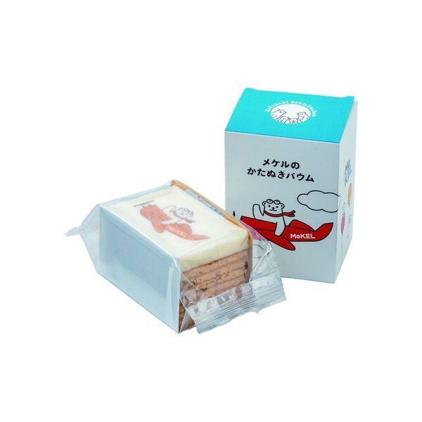 冷凍食品と世界の食「MeKEL」店舗限定　冷凍スイーツ「メケルのかたぬきバウム」新発売