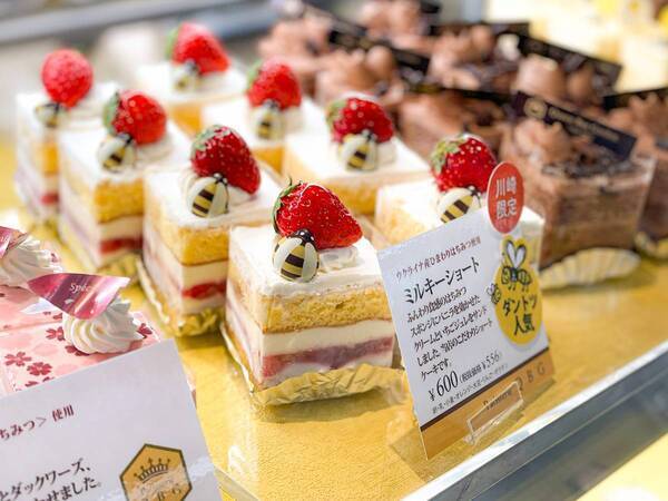 はちみつメーカー直営「パティスリーQBG」がJR川崎駅に初登場！もちもち食感の限定はちみつ生クリームロールや、ホワイトデーのおすすめチョコレートをご用意【3/1(金)〜15(金)】