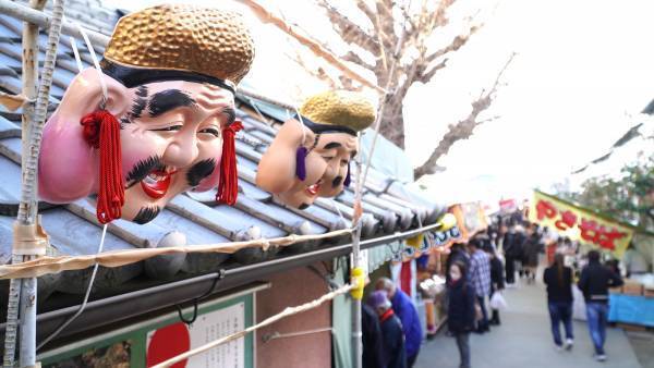 大阪国際大学・大阪国際大学短期大学部の学生が、寝屋川市のねや川戎神社の福娘として「ねや川のえべっさん」をPR