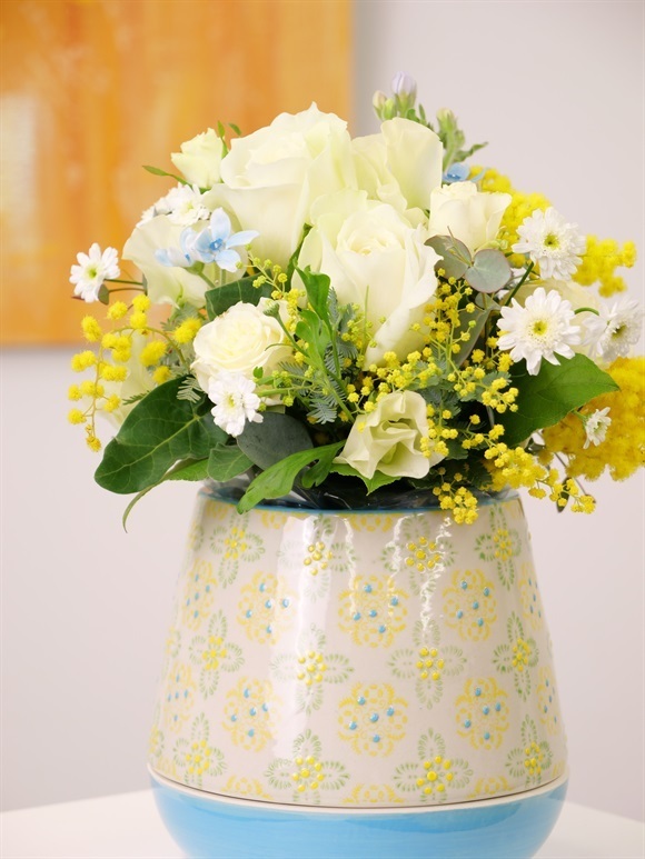 3月14日(木)「ホワイトデー」には黄色のお花で感謝や愛を伝えて。期間限定フラワーギフト発売中