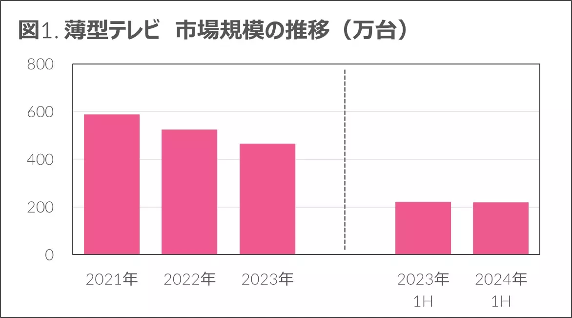 市場全体では前年比1.9%減も、AVや生活家電は回復基調 - 2024年上半期 家電・IT市場動向 -