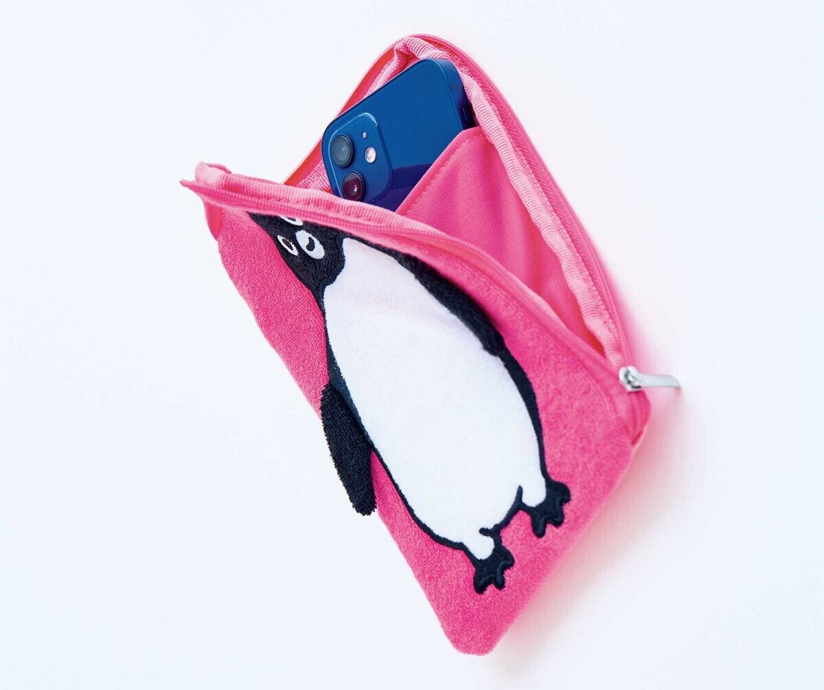 「Suicaのペンギン スマホショルダーバッグ」が10/2発売『オレンジページ』増刊の付録に！ ～数量限定、グレーとピンク選べる2色展開～