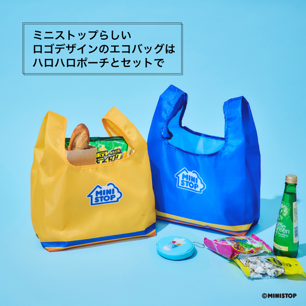 ミニストップファンのためのポーチ＆エコバッグ！ MINISTOP OFFICIAL BOOK ポーチ＆エコバッグ ２月２８日（水）より順次、数量限定で発売！